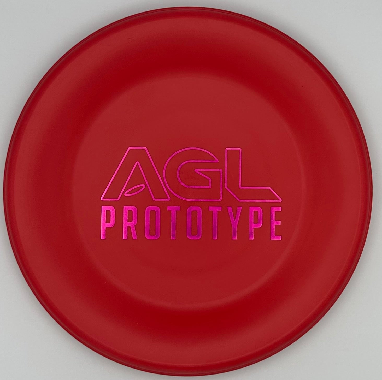 AGL Discs Fire Engine Red Woodland DogWood Prototype Stamp