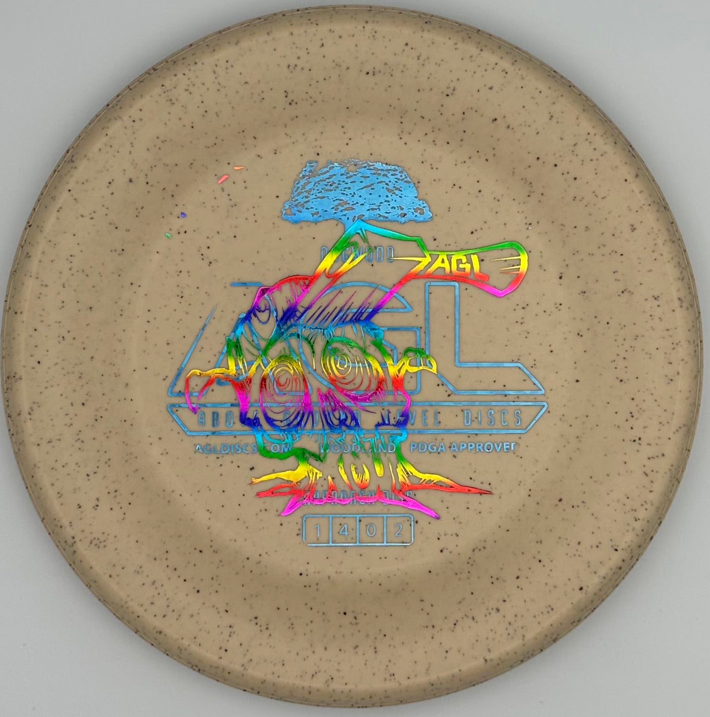 AGL Discs Woodland Dogwood X Out Stamp