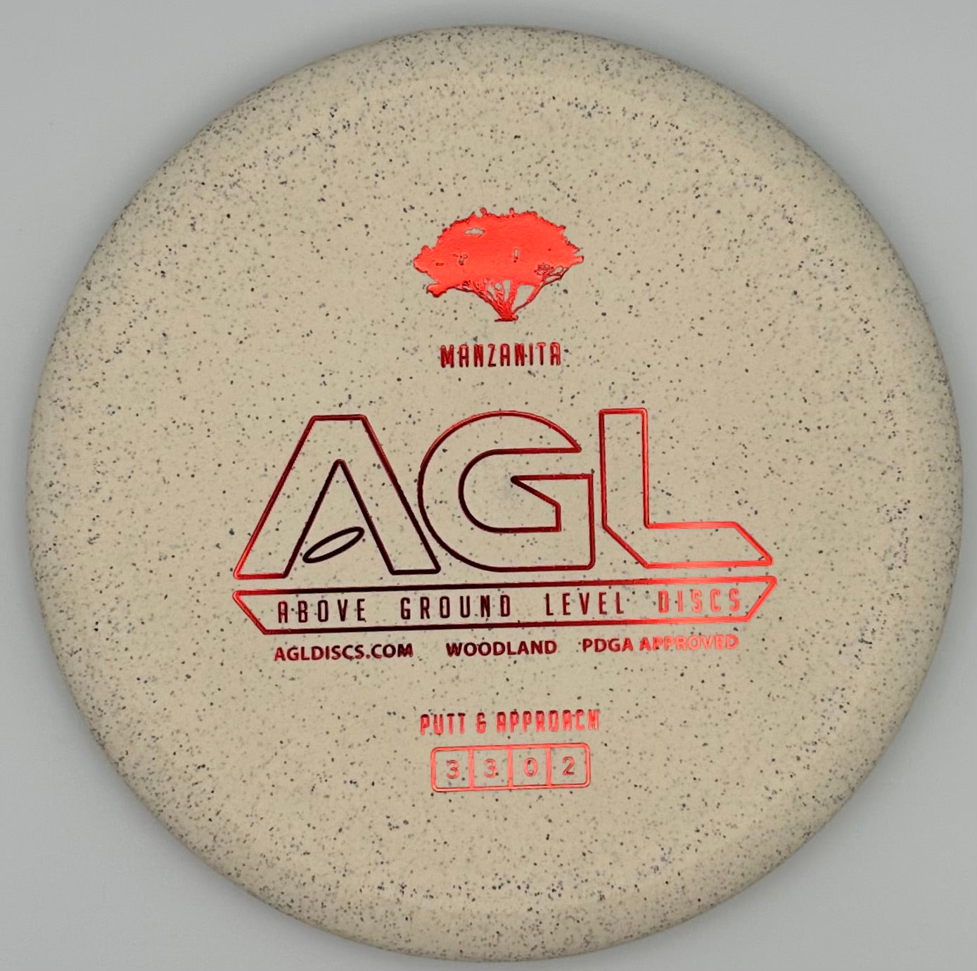 AGL Discs Woodland Hemp Manzanita Stamped by Gateway