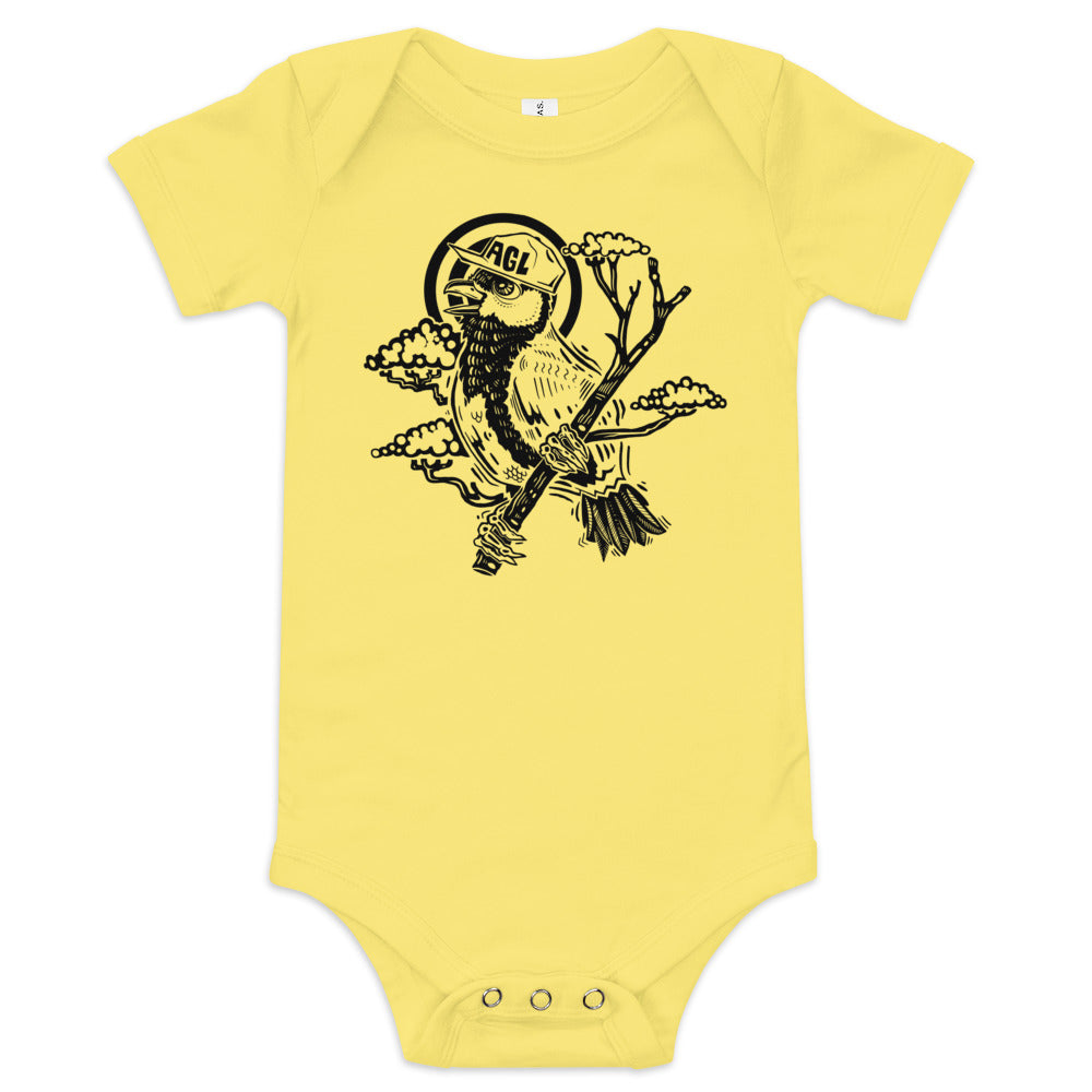 AGL Discs Acacia Bird Baby short sleeve one piece