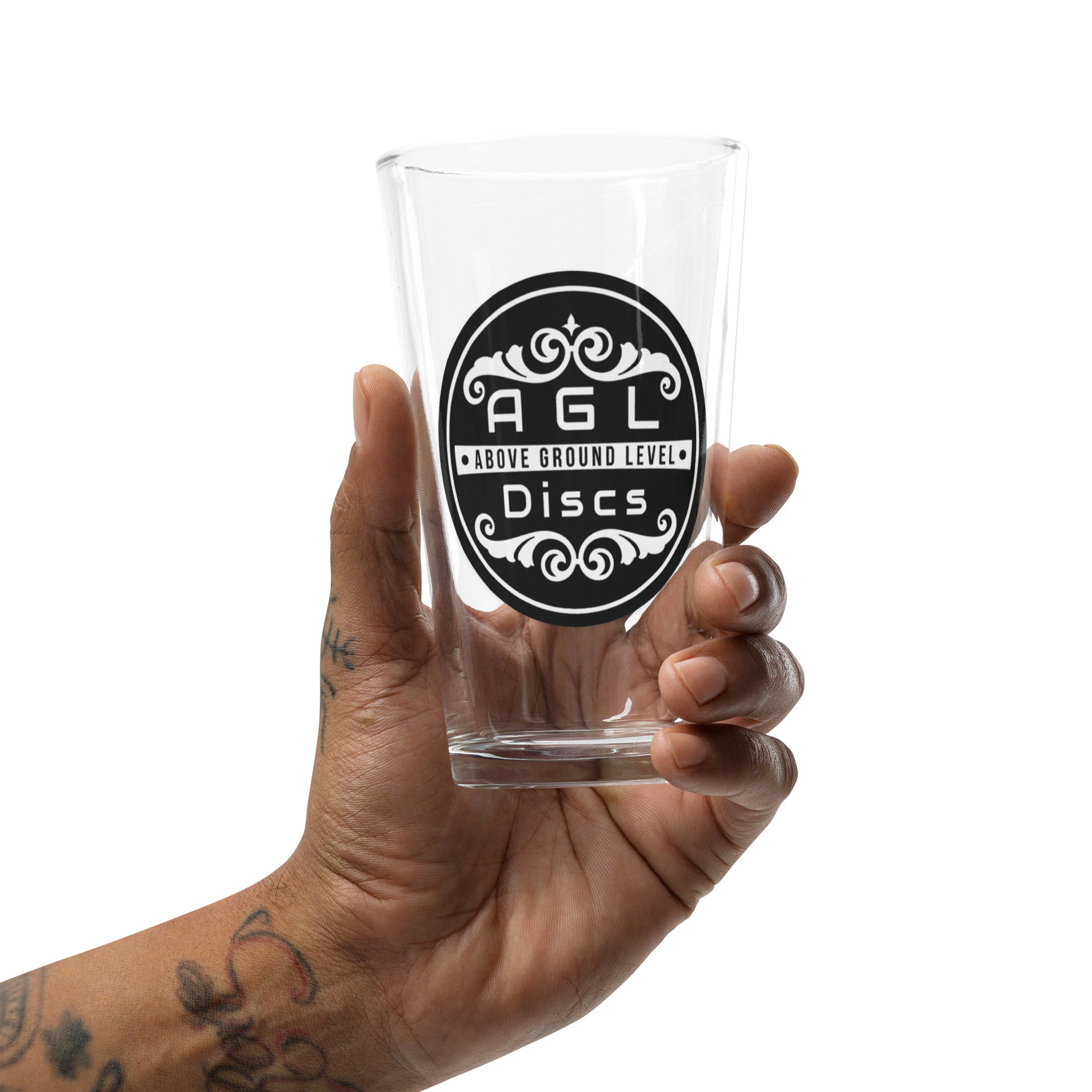 AGL Discs OE Logo Pint Glass