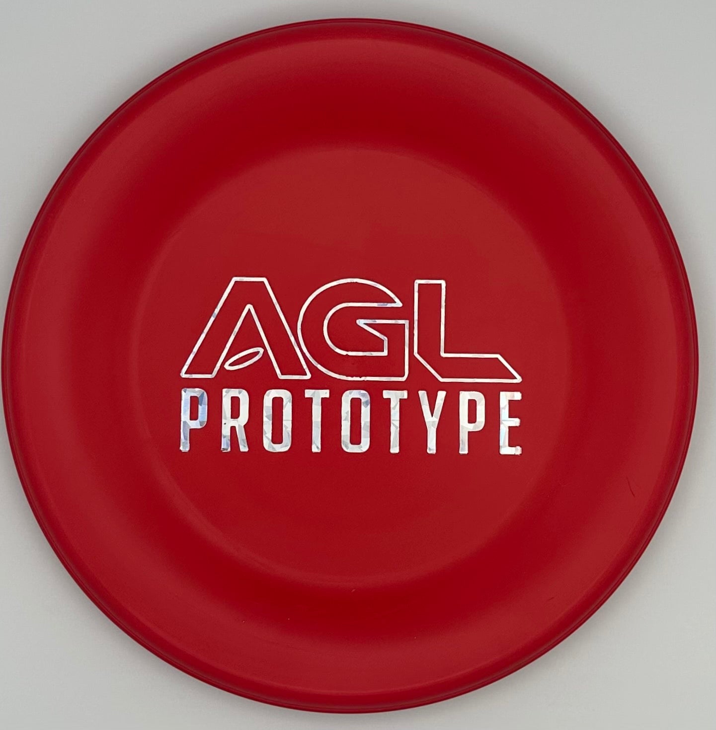 AGL Discs Fire Engine Red Woodland DogWood Prototype Stamp