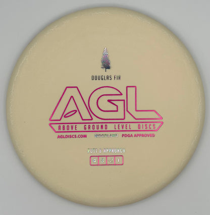 AGL Discs - White Woodland Douglas Fir (AGL Bar Stamp)