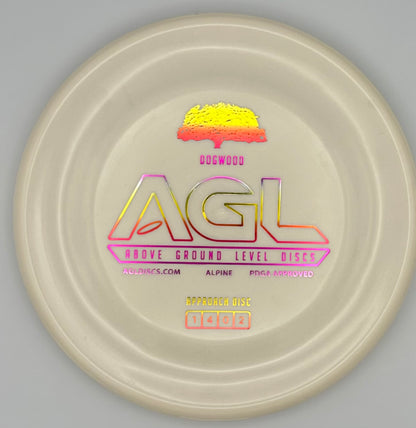 AGL Discs - Snowy White Alpine DogWood (AGL Bar Stamp)