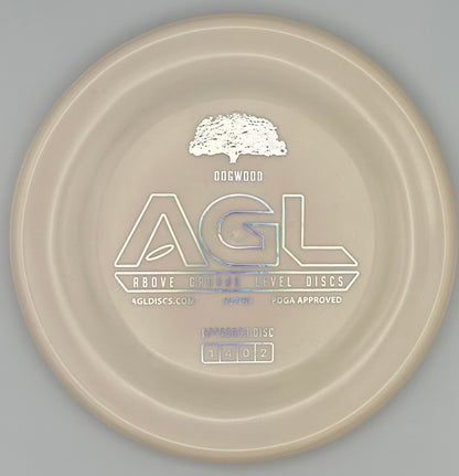 AGL Discs - Snowy White Alpine DogWood (AGL Bar Stamp)