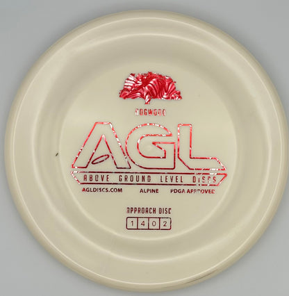 AGL Discs - Snowy White Alpine DogWood (AGL Bar Stamp)