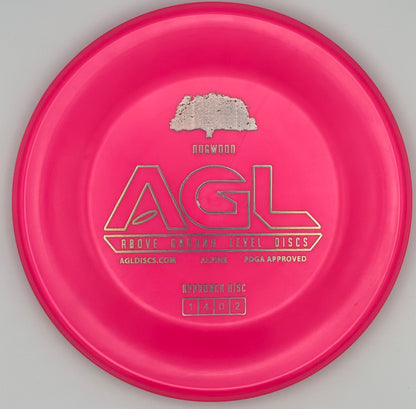 AGL Discs - Flamingo Pink Alpine DogWood (AGL Bar Stamp)