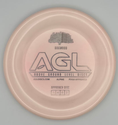 AGL Discs - Snowy White Alpine DogWood (AGL Bar Stamp)