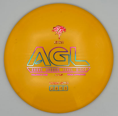 AGL Discs - Marigold Alpine Locust (AGL Bar Logo)