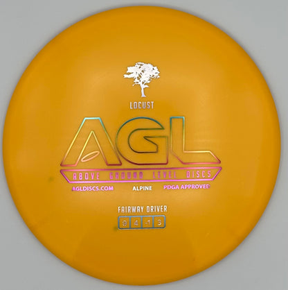 AGL Discs - Marigold Alpine Locust (AGL Bar Logo)