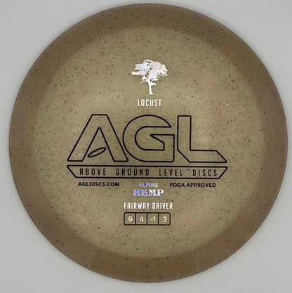 AGL Discs - Sandy Alpine Hemp Locust (AGL Bar Logo)