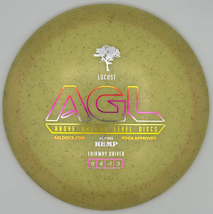 AGL Discs - Lemon Lime Alpine Hemp Locust (AGL Bar Logo)