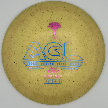 AGL Discs - Lemon Lime Alpine Hemp Locust (AGL Bar Logo)