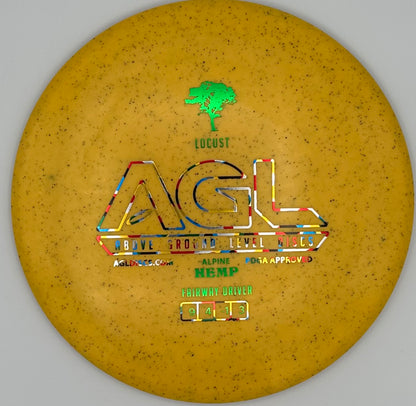 AGL Discs - Spicy Mustard Alpine Hemp Locust (AGL Bar Logo)