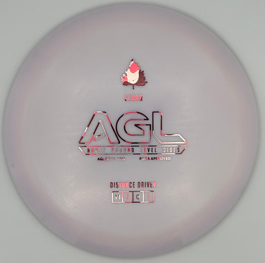 AGL Discs - Pinkish Alpine Boreal Cedar (AGL Bar Stamp)