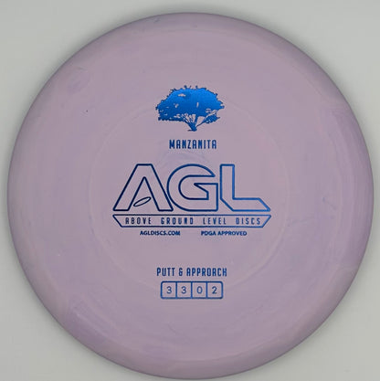 AGL Discs - Icy Fig Swirl Woodland Manzanita (AGL Bar Stamps)