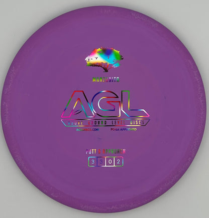 AGL Discs - Plum Woodland Medium Firm Manzanita (AGL Bar Stamp)