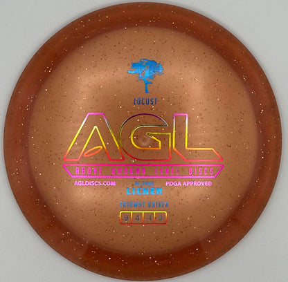 AGL Discs - Toasty Peach Alpine Lichen Locust (AGL Bar Stamp)