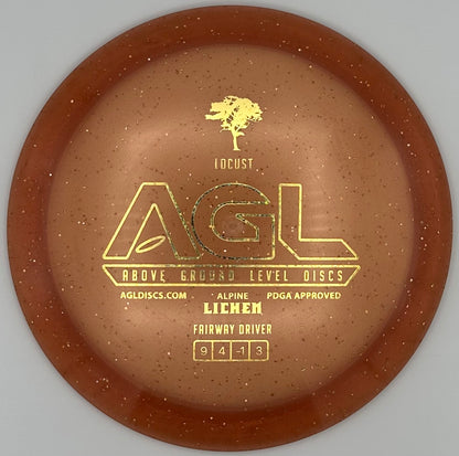 AGL Discs - Toasty Peach Alpine Lichen Locust (AGL Bar Stamp)