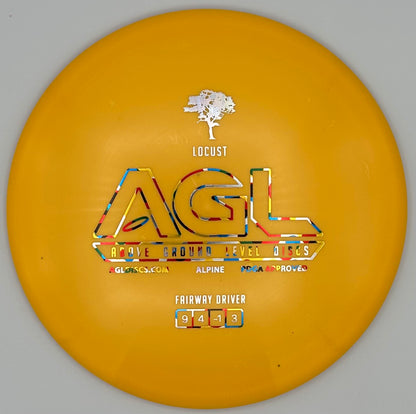 AGL Discs - Marigold Alpine Locust (AGL Bar Logo)