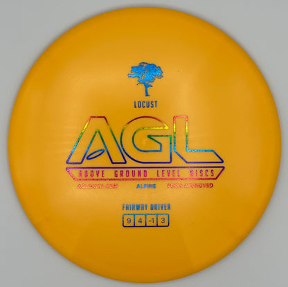 AGL Discs - Marigold Alpine Locust (AGL Bar Logo)