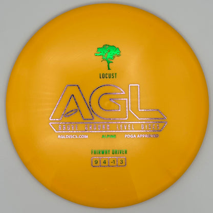 AGL Discs - Marigold Alpine Locust (AGL Bar Logo)