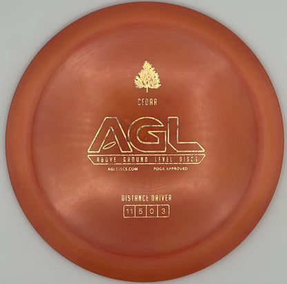 AGL Discs - Orange Sunset Alpine Cedar (Stamped by Gateway)