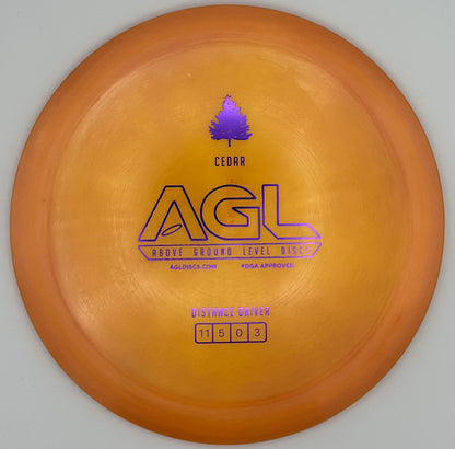 AGL Discs - Orange Sunset Alpine Cedar (Stamped by Gateway)