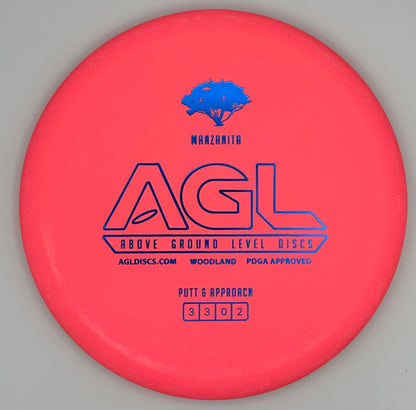 AGL Discs - Raspberry Woodland Manzanita (Stamped by Gateway)