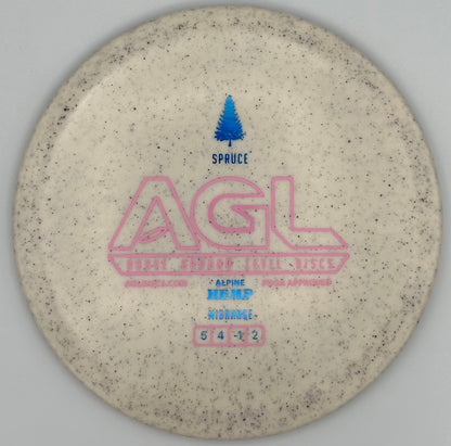 AGL Discs - Cookies and Cream Alpine Hemp Spruce (AGL Bar Stamp)