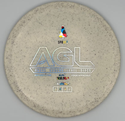 AGL Discs - Cookies and Cream Alpine Hemp Spruce (AGL Bar Stamp)