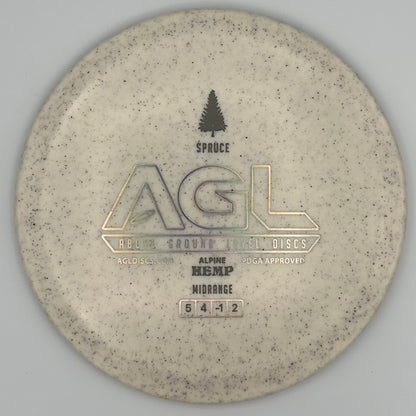 AGL Discs - Cookies and Cream Alpine Hemp Spruce (AGL Bar Stamp)