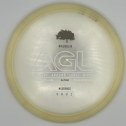 AGL Discs - Clearly Alpine Magnolia (AGL Bar Stamp)