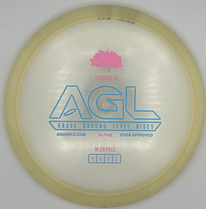 AGL Discs - Clearly Alpine Magnolia (AGL Bar Stamp)