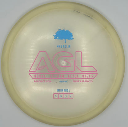 AGL Discs - Clearly Alpine Magnolia (AGL Bar Stamp)