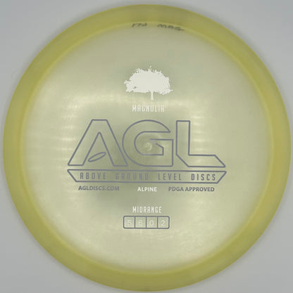 AGL Discs - Clearly Alpine Magnolia (AGL Bar Stamp)