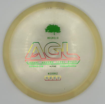 AGL Discs - Clearly Alpine Magnolia (AGL Bar Stamp)