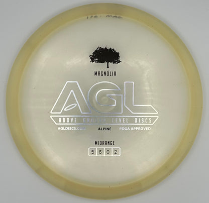 AGL Discs - Clearly Alpine Magnolia (AGL Bar Stamp)