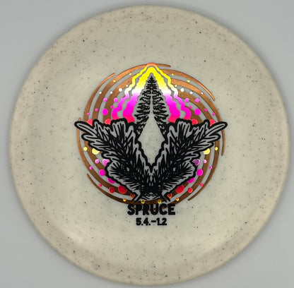 AGL Discs - Cookies and Cream Alpine Hemp Spruce (Triple Register Stamp)