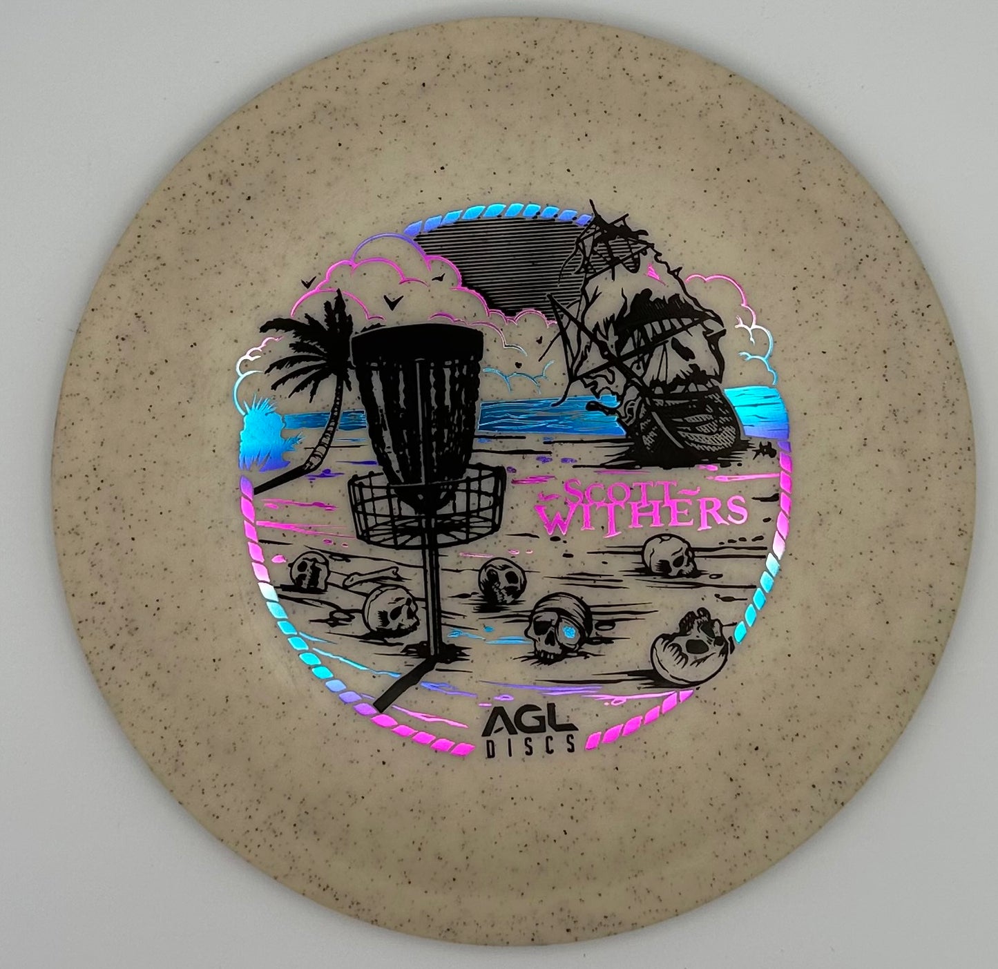AGL Discs - Alpine Hemp Sycamore (Scott Withers Tour Stamp)