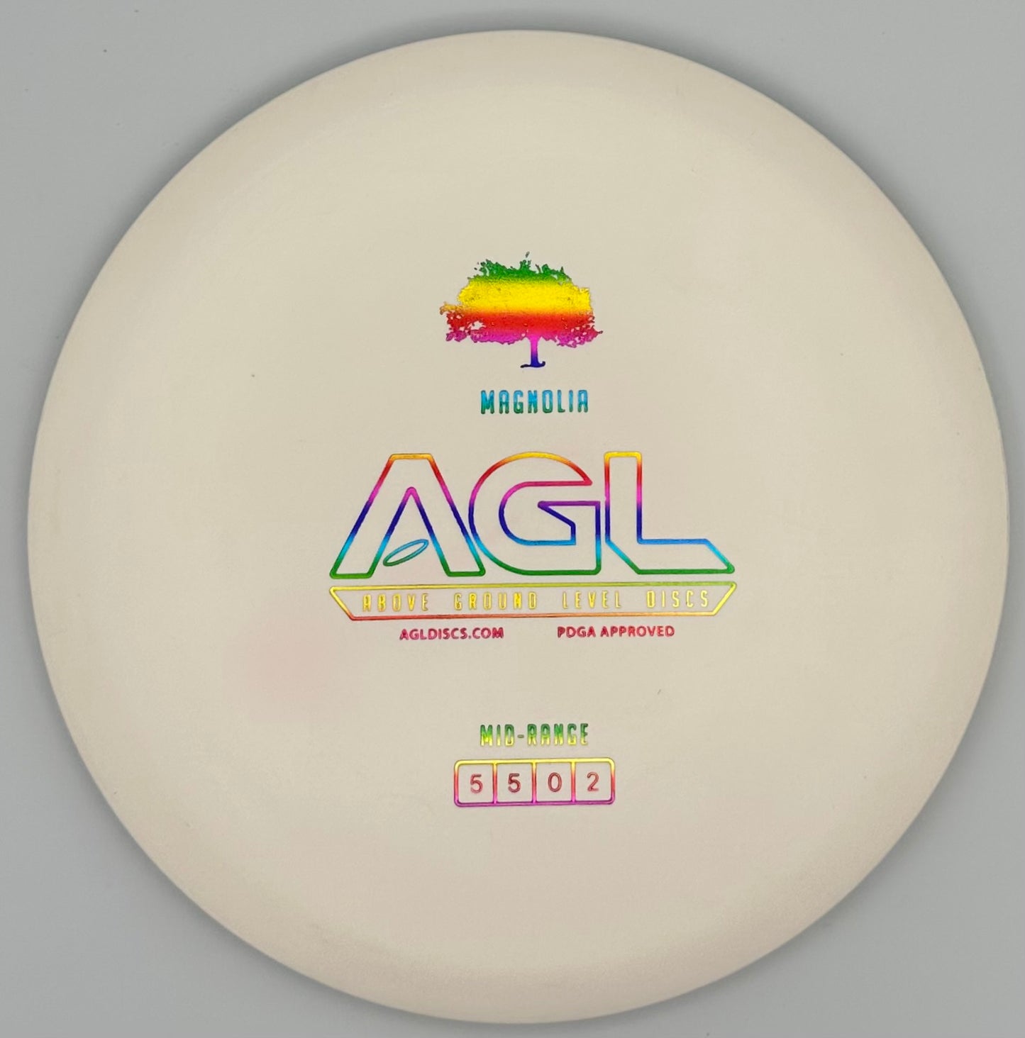 AGL Discs - Ultra Light Weight Woodland Magnolia (AGL Bar Stamp)