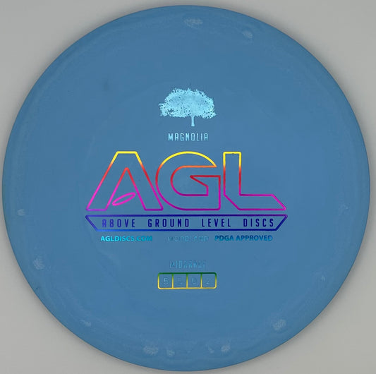 AGL Discs - Moody Blue Woodland Magnolia (AGL Bar Stamp)