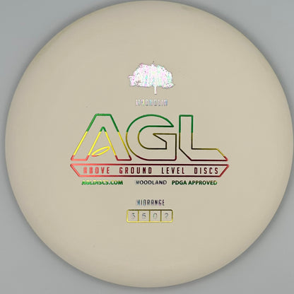 AGL Discs - Tightey Whitey Woodland Magnolia (AGL Bar Stamp)