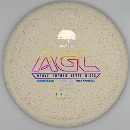 AGL Discs - Woodland Hemp Magnolia (AGL Bar Stamp)