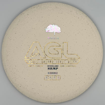 AGL Discs - Woodland Hemp Magnolia (AGL Bar Stamp)