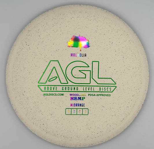 AGL Discs - Woodland Hemp Magnolia (AGL Bar Stamp)