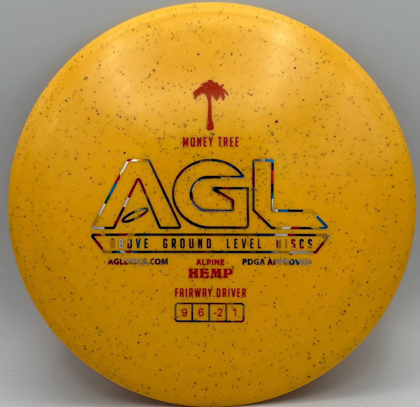 AGL Discs - Spicy Mustard HEMP Alpine Money Tree (AGL Bar Stamp)