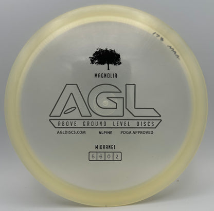 AGL Discs - Clearly Alpine Magnolia (AGL Bar Stamp)