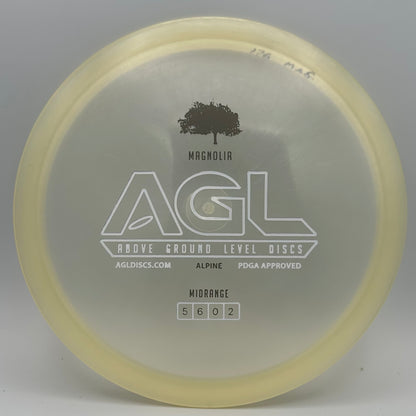 AGL Discs - Clearly Alpine Magnolia (AGL Bar Stamp)