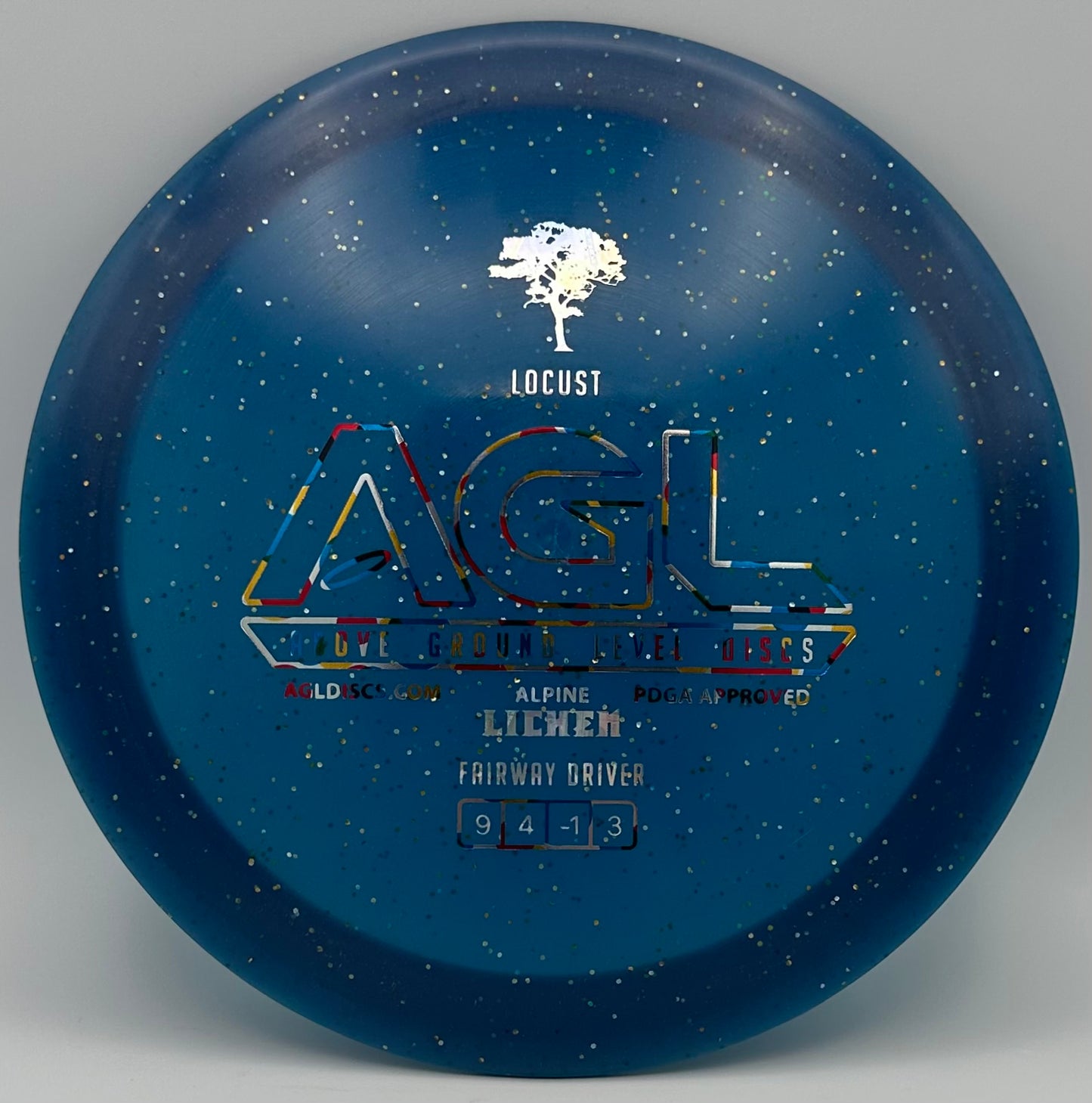 AGL Discs - Ocean Alpine Lichen Locust (AGL Bar Stamp)